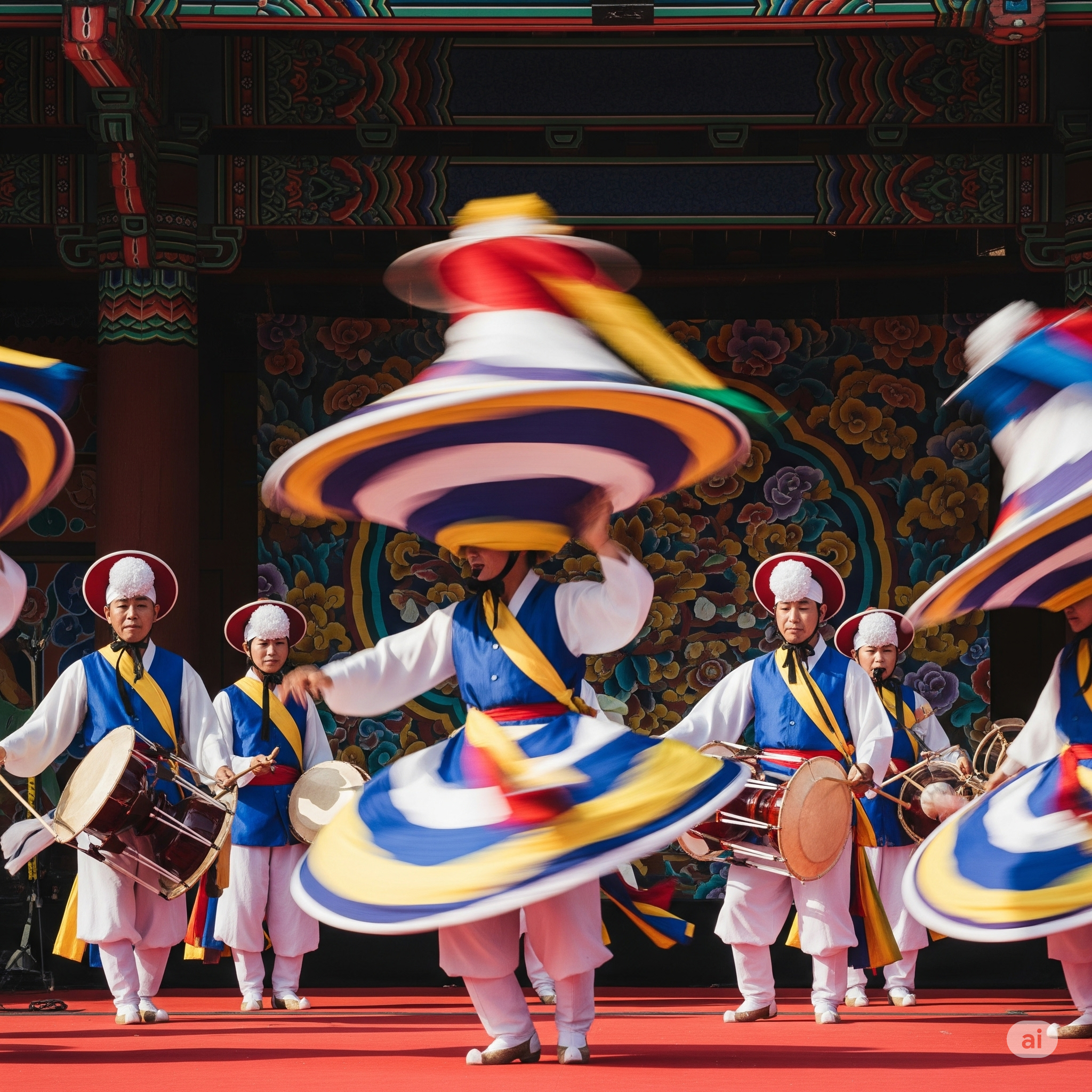 Nongak, as a traditional Korean music