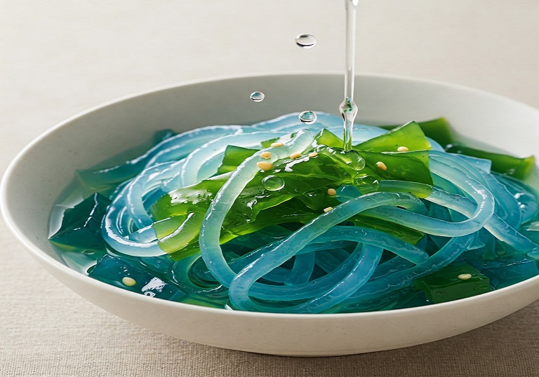 Colorless, odorless food agar